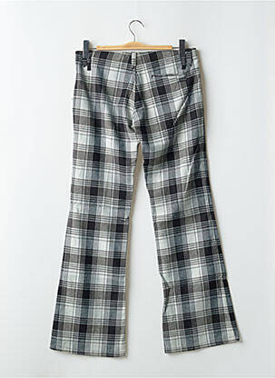 Pantalon chino țesătură poplin mărime normală negru FREEMAN T.PORTER femeie