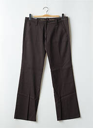 Pantalon chino țesătură poplin mărime normală maro FREEMAN T.PORTER femeie