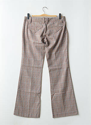 Pantalon chino țesătură poplin mărime normală gri FREEMAN T.PORTER femeie