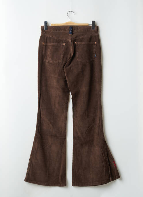 Blugi cu croială evazată maro FREEMAN T.PORTER femeie