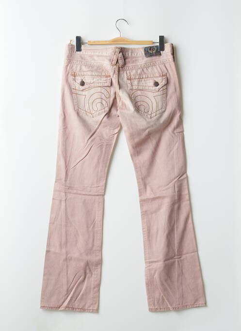 Blugi cu croială dreaptă roz FREEMAN T.PORTER femeie