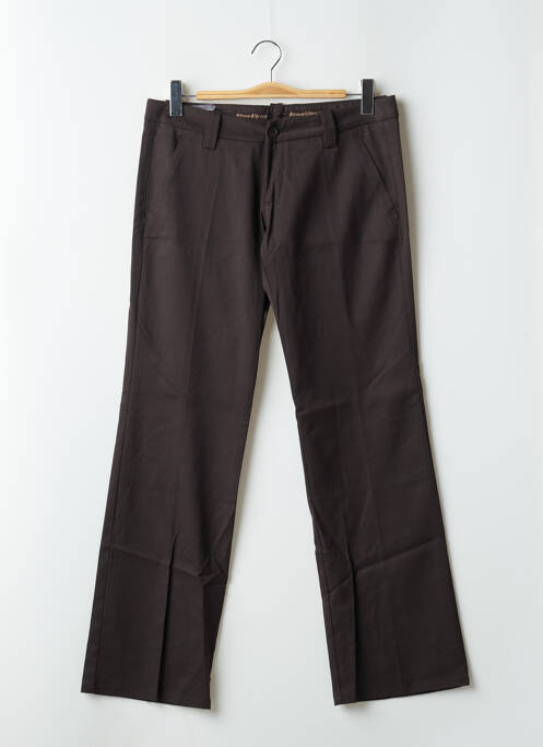 Pantalon chino maro FREEMAN T.PORTER femeie