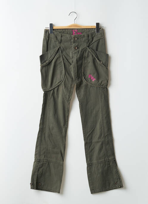 Blugi cu croială dreaptă verde FREEMAN T.PORTER femeie