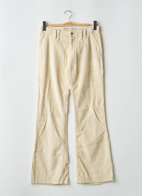 Blugi cu croială dreaptă bej FREEMAN T.PORTER femeie