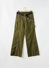 Blugi cu croială dreaptă mărime normală mărime normală verde LA BRIGADA INTERNACIONAL femme