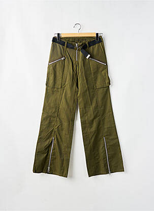 Blugi cu croială dreaptă verde LA BRIGADA INTERNACIONAL femeie