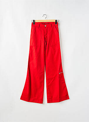 Blugi cu croială largă roșu LA BRIGADA INTERNACIONAL femeie