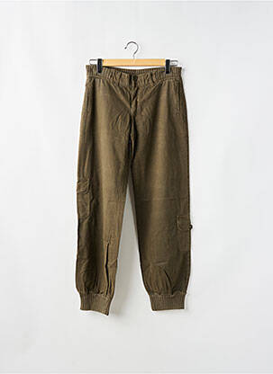 Pantalon drept verde MAGGIE femeie