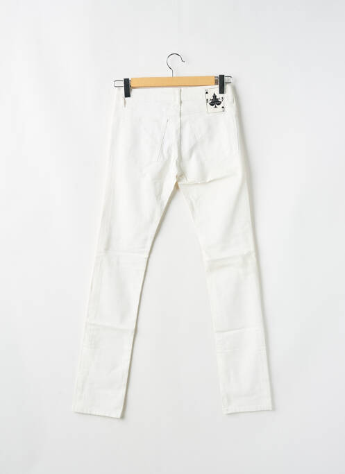 Blugi cu croială slim alb HELLS BELLS femeie