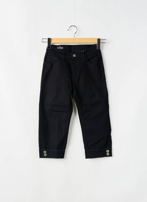 Pantalon trei sferturi negru DEEP SOUL femeie