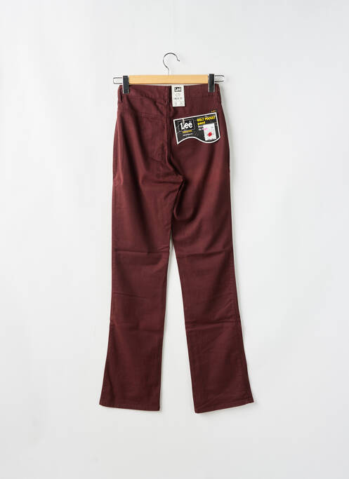 Blugi cu croială slim roșu LEE femeie