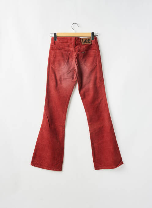 Blugi cu croială evazată roșu #127344 femeie