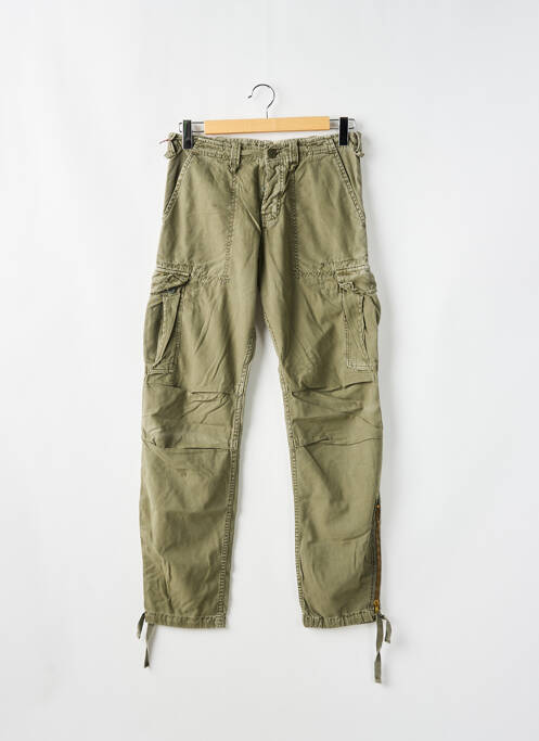 Pantalon cargo verde LE TEMPS DES CERISES femeie