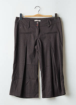 Pantalon trei sferturi maro PAKO LITTO femeie