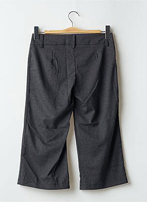 Pantalon trei sferturi închidere cu fermoar sub clapetă cu nasturi gri PAKO LITTO femeie