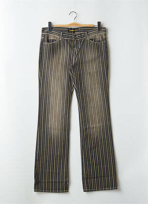 Blugi bootcut elasticitate talie joasă gri RWD femeie