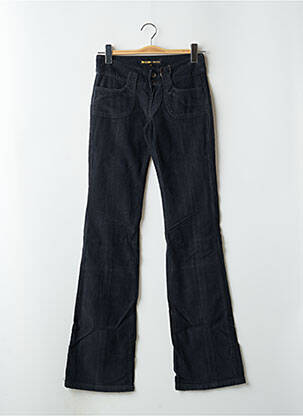 Pantalon evazat elasticitate negru RWD femeie
