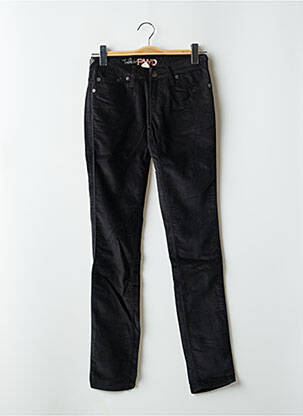 Pantalon slim talie joasă talie joasă negru RWD femeie