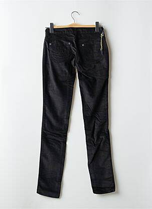 Pantalon slim talie joasă talie joasă negru RWD femeie