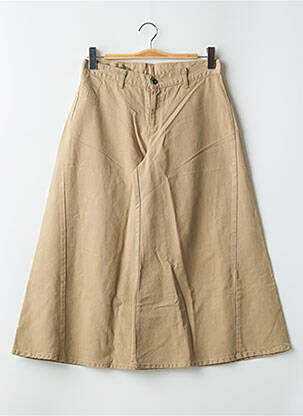 Pantalon trei sferturi bej RWD femeie