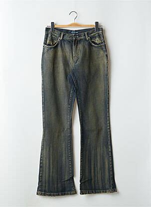 Blugi bootcut albastru SCHOOL RAG femeie