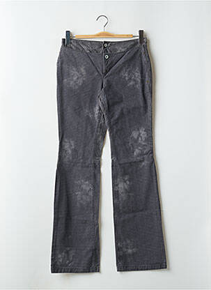Blugi bootcut elasticitate talie joasă gri SCHOOL RAG femeie