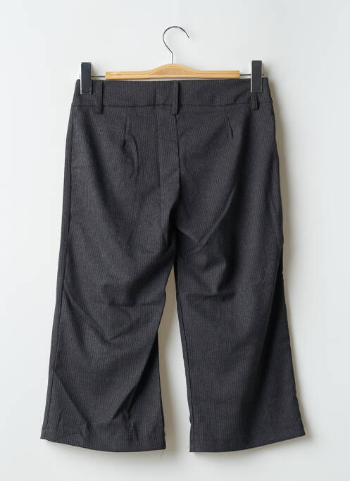 Pantalon trei sferturi închidere cu fermoar sub clapetă cu nasturi gri PAKO LITTO femme