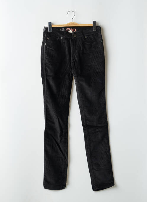 Pantalon slim negru RWD femeie