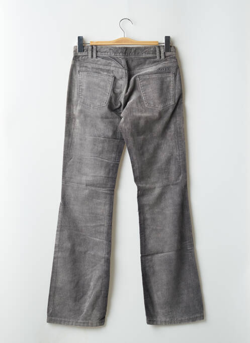 Pantalon evazat elasticitate talie joasă gri SCHOOL RAG femme