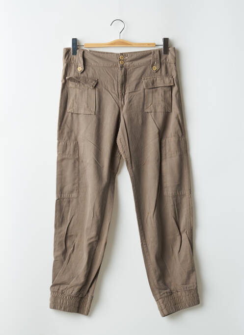 Pantalon 7/8 maro SCHOOL RAG femeie