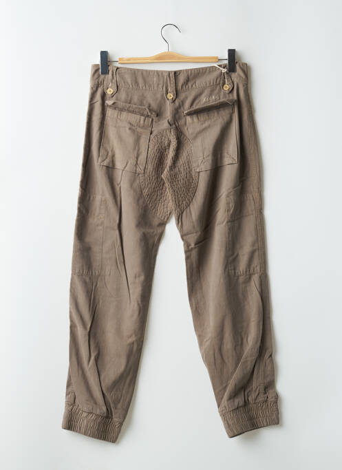 Pantalon 7/8 maro SCHOOL RAG femeie