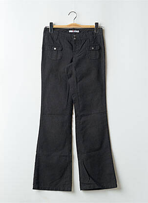 Blugi cu croială evazată negru TEDDY SMITH femeie