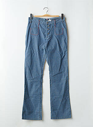 Blugi cu croială dreaptă albastru TEDDY SMITH femeie