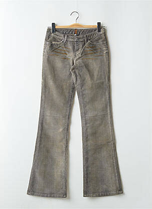 Blugi cu croială evazată gri TEDDY SMITH femeie