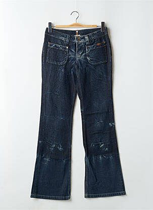 Blugi cu croială evazată albastru TEDDY SMITH femeie