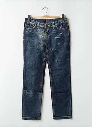 Blugi cu croială slim albastru TEDDY SMITH femeie