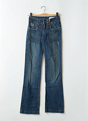 Blugi cu croială dreaptă albastru TEDDY SMITH femeie