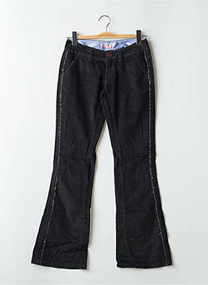 Blugi cu croială evazată negru FIVE SOUL femeie