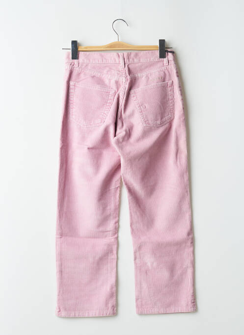 Pantalon trei sferturi roz SCHOOL RAG femeie