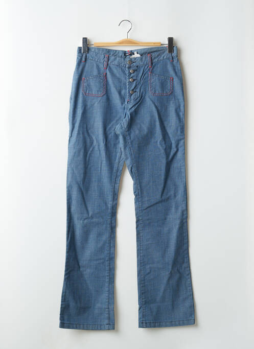 Blugi cu croială dreaptă albastru TEDDY SMITH femeie