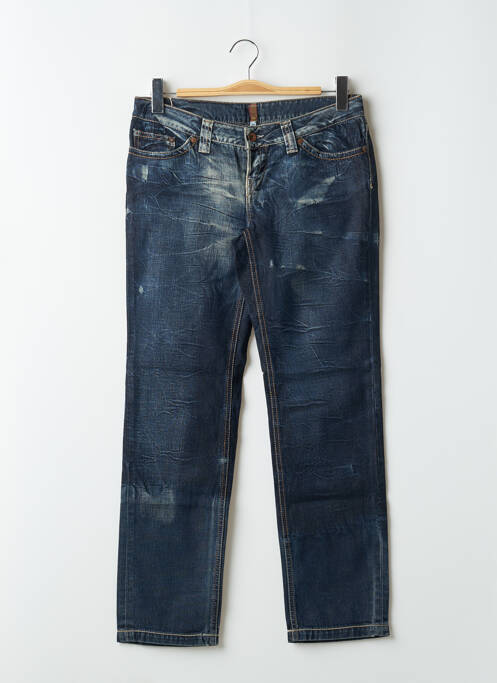 Blugi cu croială slim albastru TEDDY SMITH femeie