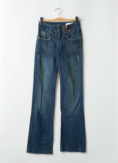 Blugi cu croială dreaptă albastru TEDDY SMITH femeie