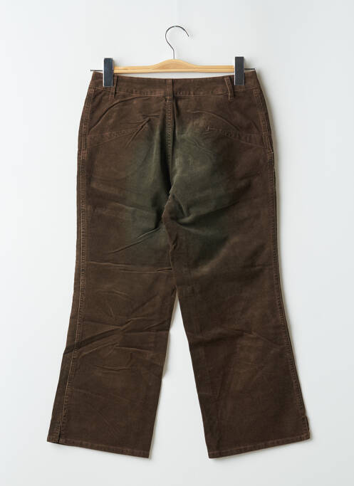 Pantalon trei sferturi maro TEDDY SMITH femeie