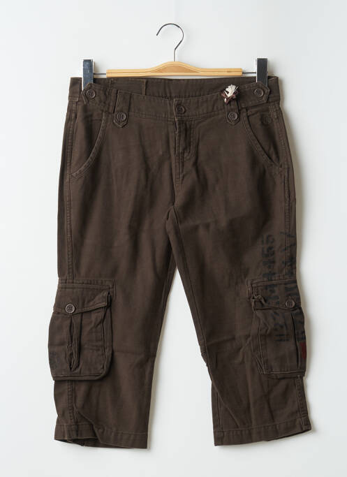 Pantalon trei sferturi maro TEDDY SMITH bărbat