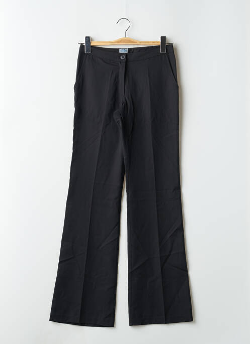 Pantalon drept negru TIM BARGEOT femeie