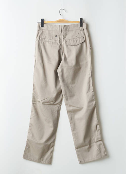 Pantalon drept bej VOLCOM femeie