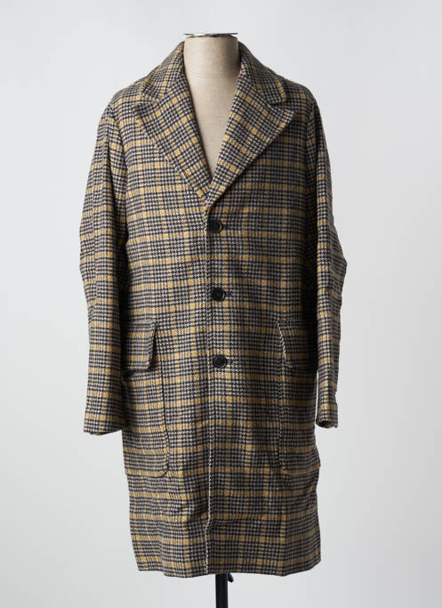 Palton lung gri BELLEROSE femeie