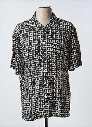 Cămașă cu mâneci scurte negru LOREAK bărbat