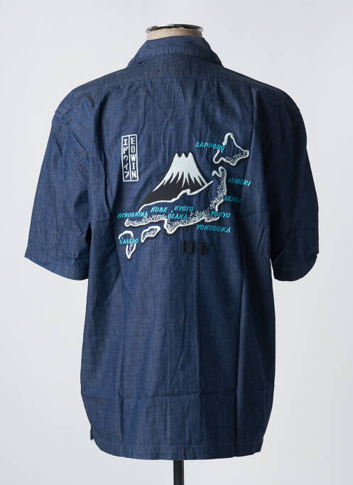 Cămașă cu mâneci scurte albastru EDWIN bărbat