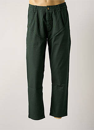 Pantalon chino elasticitate mărime normală verde MAISON LABICHE bărbat